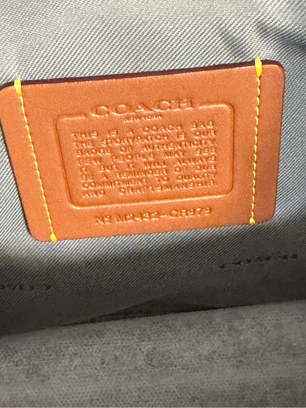 Coach Lori Pebbled Leather Shoulder Bag - Picture 13 of 13